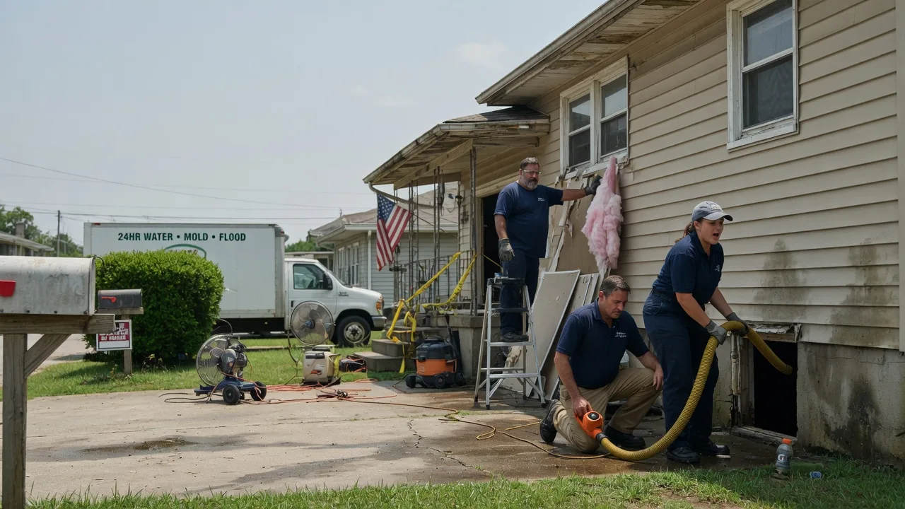Water Damage Repair in Hollow Rock, TN near me